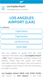 Mobile Screenshot of los-angeles-airport.com